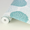 A-Street Prints by Brewster 2764-24326 Mistral Blithe Turquoise Floral Wallpaper