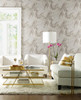 York Y6231203 Antonina Vella Oil & Marble Wallpaper Grey/Glint
