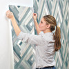 York Wallcoverings UC3830 Modern Art Wynwood Geometric Wallpaper Aqua