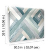 York Wallcoverings UC3830 Modern Art Wynwood Geometric Wallpaper Aqua