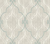 Seabrook wallpaper in Green, Neutrals MC70304