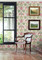 MN1914 Seaside Jacobean Wallpaper Beige / Green / Red from Mediterranean by York Wallcoverings