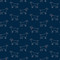 3122-10402 Yoop Dark Blue Dog Wallpaper with Outlines of Labradors in Dark Blue White Red Colors Modern Style Prepasted Acrylic Coated Paper