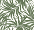 York Wallcoverings PSW1031RL Bali Leaves Peel and Stick Wallpaper Green/Black