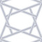 NW44302 Crossroads Geo Geometric Contemporary Style Navy Blue Vinyl Self-Adhesive Wallpaper by NextWall Made in Netherlands