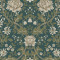 NW44604 Honeysuckle Trail Floral Vintage Style Teal Moss Green Vinyl Self-Adhesive Wallpaper by NextWall Made in Netherlands