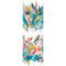 CEP50108W Sierra Blue Urban Tropic Wallpaper Tropical Style Non Woven Unpasted Wall Covering Concept Collection from Ohpopsi by Brewster made in Great Britain