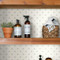 PSW1177RL Dots on Dots Cream Gray Geometrics Theme Wallpaper from York Premium Peel & Stick Magnolia Home Made in United States