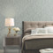 MD7124 Trees Silhouette Eucalyptus Silver Modern Theme Unpasted  Raised Foil on Non-Woven Wallpaper from Antonina Vella Modern Metals Second Edition