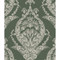4120-26821 Arlie Botanical Damask Evergreen Green Botanical Theme Unpasted Non Woven Wallpaper from Middleton by A-Street Prints Made in Great Britain