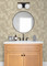 2980-521337 Barcelo Beige Circles Modern Style Unpasted Non Woven Wallpaper from Splash by Advantage Made in Germany