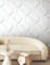 FM1094 Ink Flow Seaglass Sage Teal Blue  Non Woven Texture Style Wallpaper from Formations
