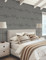 FM1062 Rhythm & Rhyme Charcoal Pale Gray Black Non Woven Texture Style Wallpaper from Formations
