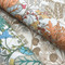 BL1813 Forest Floor Coral Botanical Theme Unpasted Non Woven Wallpaper from Blooms Second Edition Resource Library