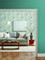 York Handpainted Songbird Wallpaper Turquiose TL1926 Handpainted Traditionals