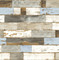NextWall NW30700 Colorful Shiplap Peel and Stick Wallpaper Contact Paper White Gray Blue