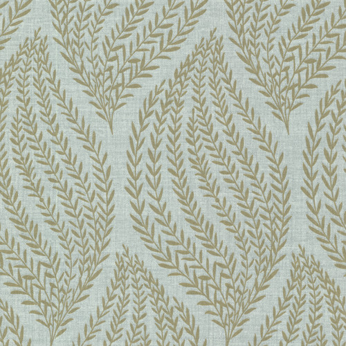 Kenneth James by Brewster 671-68546 Naturale Calix Sage Sienna Leaf Wallpaper