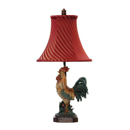 Dimond lighting by Elk 91-344 Crowing Rooster 1 Light Table Lamp Barnyard Finish