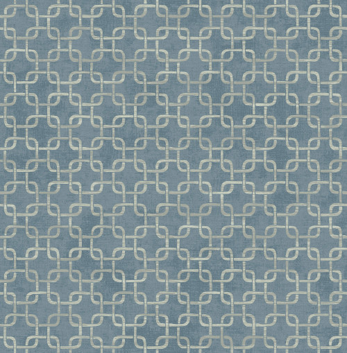 Seabrook wallpaper in Blue, Neutrals RL60702