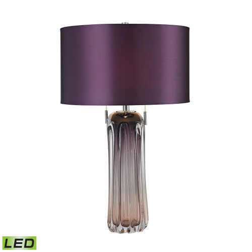 Ferrara Free Blown Glass LED Table Lamp Dimond Lighting D2661-LED in Purple