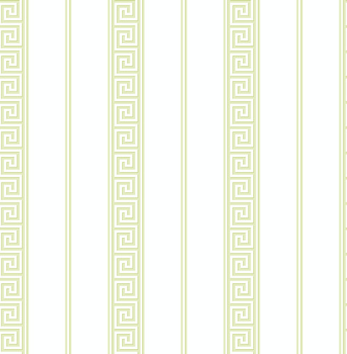It’s Greek to Me Wallpaper in Lime HC81312 from Wallquest