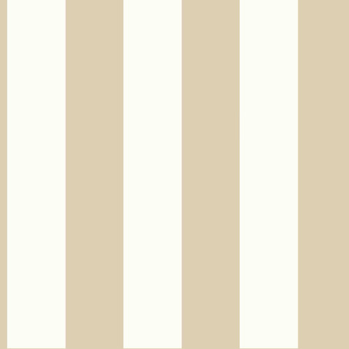 York Wallcoverings Stripes Resource Library SA9177 3" Stripe Wallpaper Tan/White