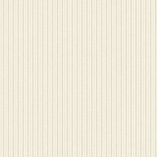 York Wallcoverings ME1563 Magnolia Home Vol. II French Ticking  Cream