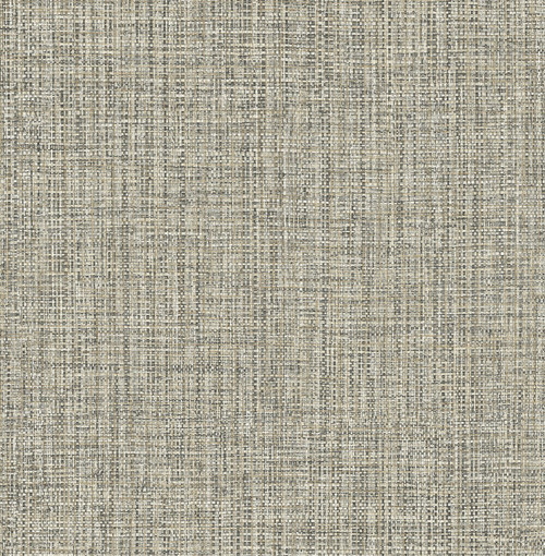 2908-24941 Rattan Coffee Woven Wallpaper Transitional Style Unpasted Non Woven Material Alchemy Collection from A-Street Prints by Brewster Made in Great Britain