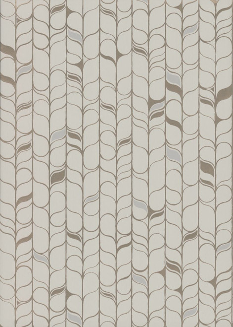 York Wallcoverings Modern Nature 2nd Edition OS4206 Perfect Petals Wallpaper Beige Gold