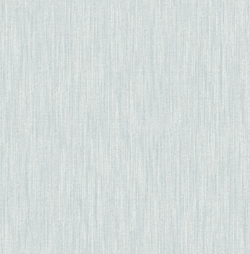 2903-25287 Chenille Light Blue Faux Linen Wallpaper Traditional Style Graphics Theme Unpasted Non Woven Material Blue Bell Collection from  A-Street Prints by Brewster