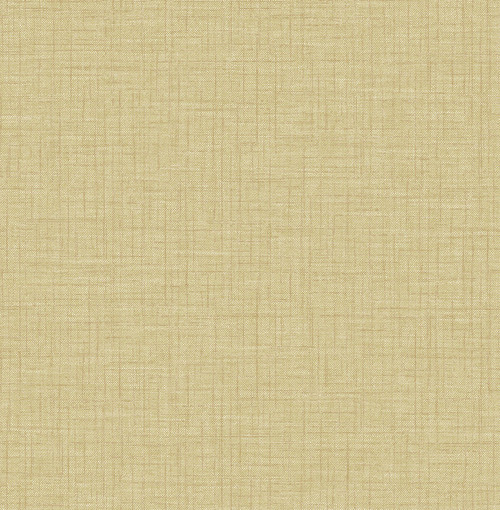 2903-25871 Jocelyn Yellow Faux Linen Wallpaper Traditional Style Graphics Theme Unpasted Non Woven Material Blue Bell Collection from  A-Street Prints by Brewster