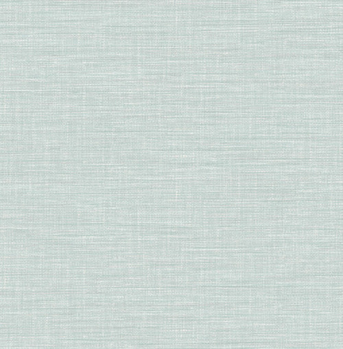 2903-25850 Exhale Light Blue Faux Grasscloth Wallpaper Traditional Style Graphics Theme Unpasted Non Woven Material Blue Bell Collection from  A-Street Prints by Brewster