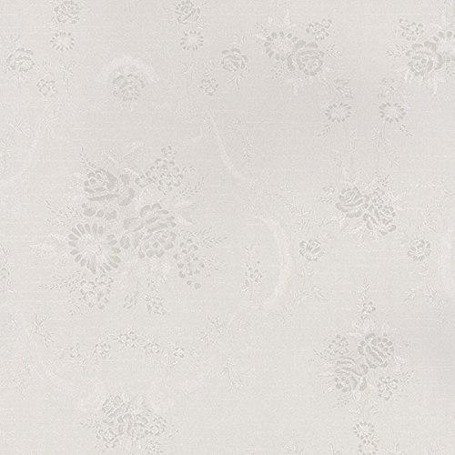 Norwall Wallcoverings Simply Silks 3 SK34727 Damask  In Register Emboss Wallpaper Light Grey