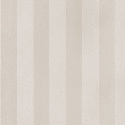Norwall Wallcoverings Simply Silks 3 SK34704 Matte Shiny Stripe Wallpaper Taupe