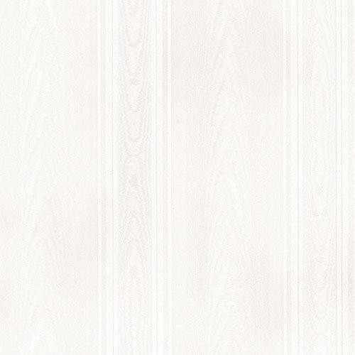 Norwall Wallcoverings Simply Silks 3 SK34711 Medium  Moiré Stripe Wallpaper Pearl
