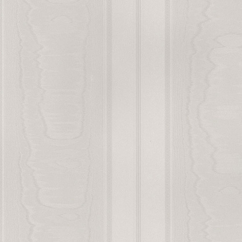 Norwall Wallcoverings Simply Silks 3 SK34723 Vertical  Moiré Wallpaper Light Grey