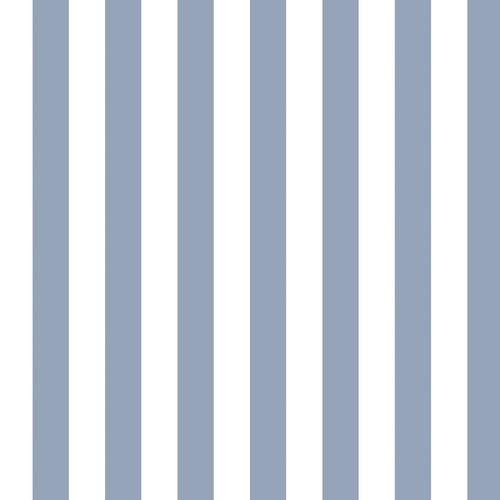 1.25" Regency Stripe Wallpaper in Blue, Denim ST36903 by Norwall