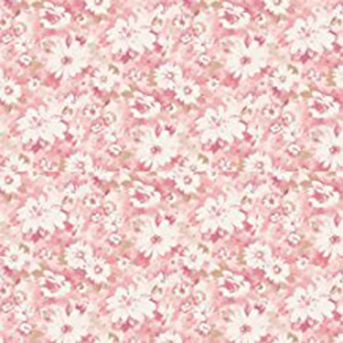 Norwall Wallcoverings Pretty Prints 4 PP35532 Daisy Chain Red Pink Beige Wallpaper