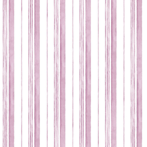 Norwall Wallcoverings AB42409 Abby Rose 3 Caroline Wallpaper Purple