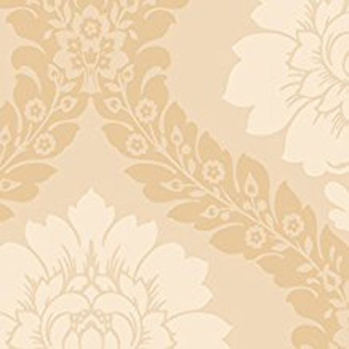 Norwall Shades SH34518 Daisy Damask Beige Wallpaper