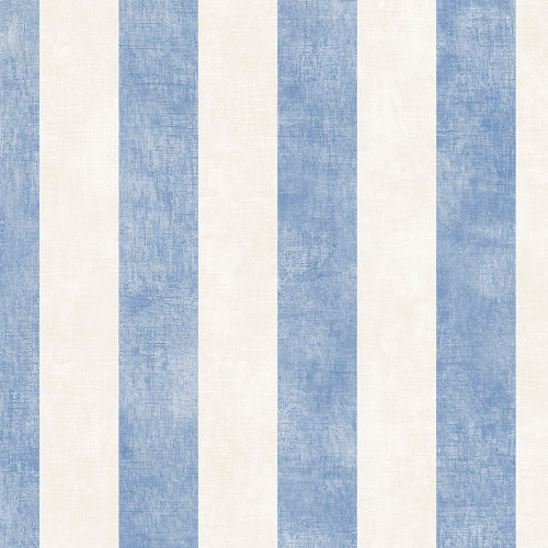 Stripe with Texture Wallpaper in Beige, Blue, Denim SD36158 by Norwall