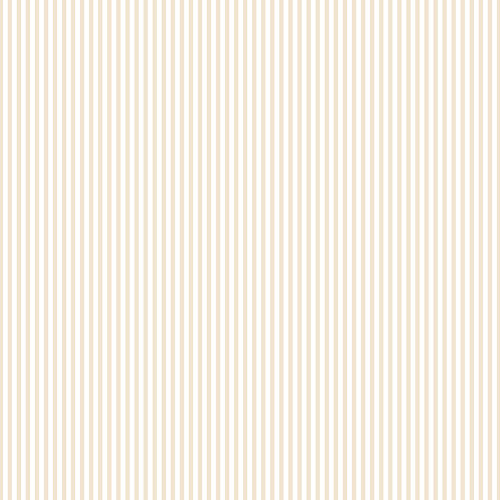 Norwall Wallcoverings SD36128 Stripes & Damasks 3 3mm Stripe Wallpaper Cream White