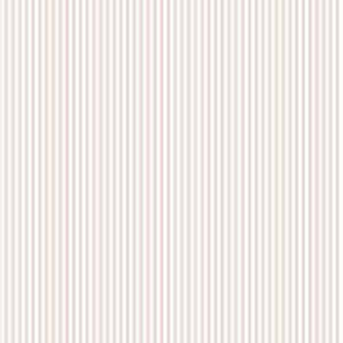 Norwall Wallcoverings PR33819 Floral Prints 2 Baby Stripe Wallpaper Pale Pink