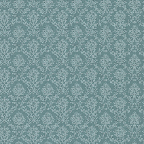 Norwall Wallcoverings Classic Silks 2 SL27570 Mini Damask Wallpaper Teal