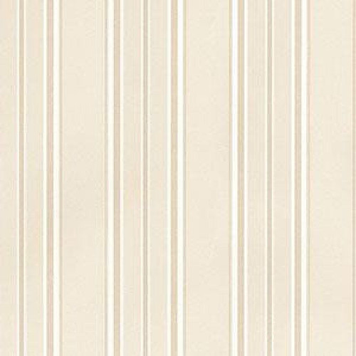 Norwall Wallcoverings MD29468 Stripes Beige Cream Off White Wallpaper