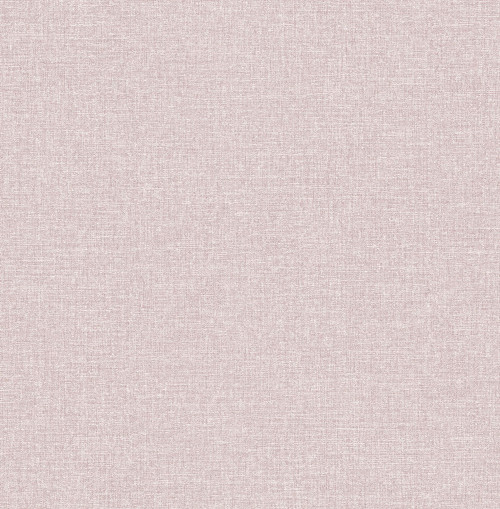 M1699 Glen Linen Wallpaper in Pink Mauve Colors with Raised Inks Traditional Style Non Woven Unpasted Wall Covering by Brewster