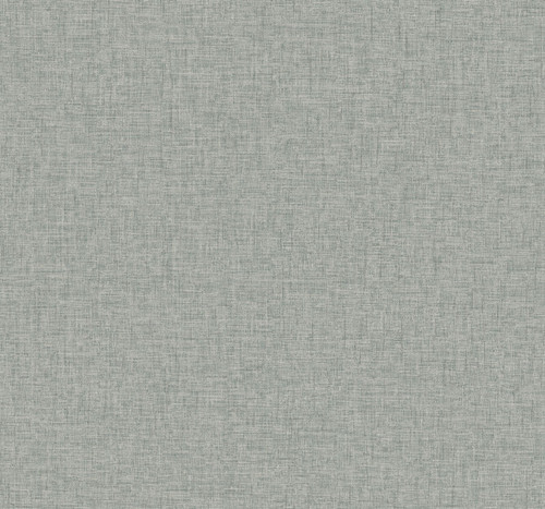 2973-90914 Bentley Faux Linen Wallpaper with Rich Hue Crosshatches in Slate Dark Grey Silver Colors Modern Style Unpasted Acrylic Coated Paper by Brewster