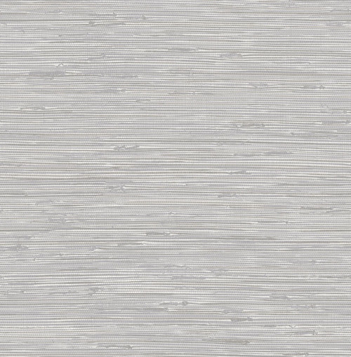 NUS3340 Tibetan Grasscloth Peel & Stick Wallpaper with Glamorous Flair in Silver Metallic Colors Traditional Style Peel and Stick Adhesive Vinyl