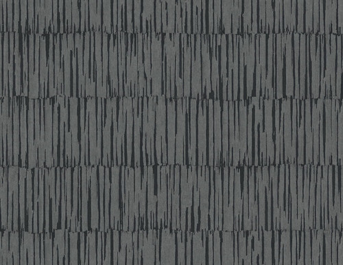 JP10600 Naomi Wallpaper Charcoal Black Heavyweight Acrylic Coated Paper (FSC) Japandi Style Collection Made in United States