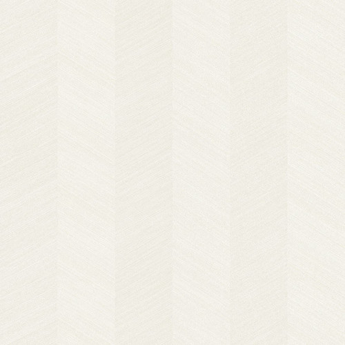 TC70100 Chevy Hemp Wallpaper White Oak Off-White Chevron Matte Finish More Textures Collection